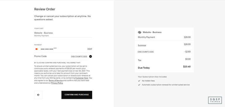 How to Use Squarespace Discount Code